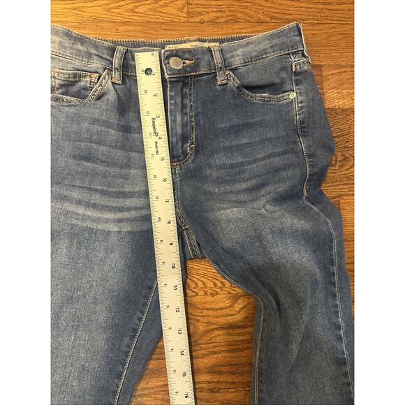 Topshop Moto Jeans Leigh W26 Blue L32 - Picture 9 of 12